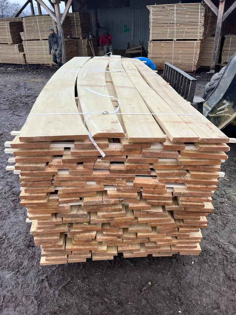 Robinia Sawn Timber Planed 2 Sides Untrimmed 14