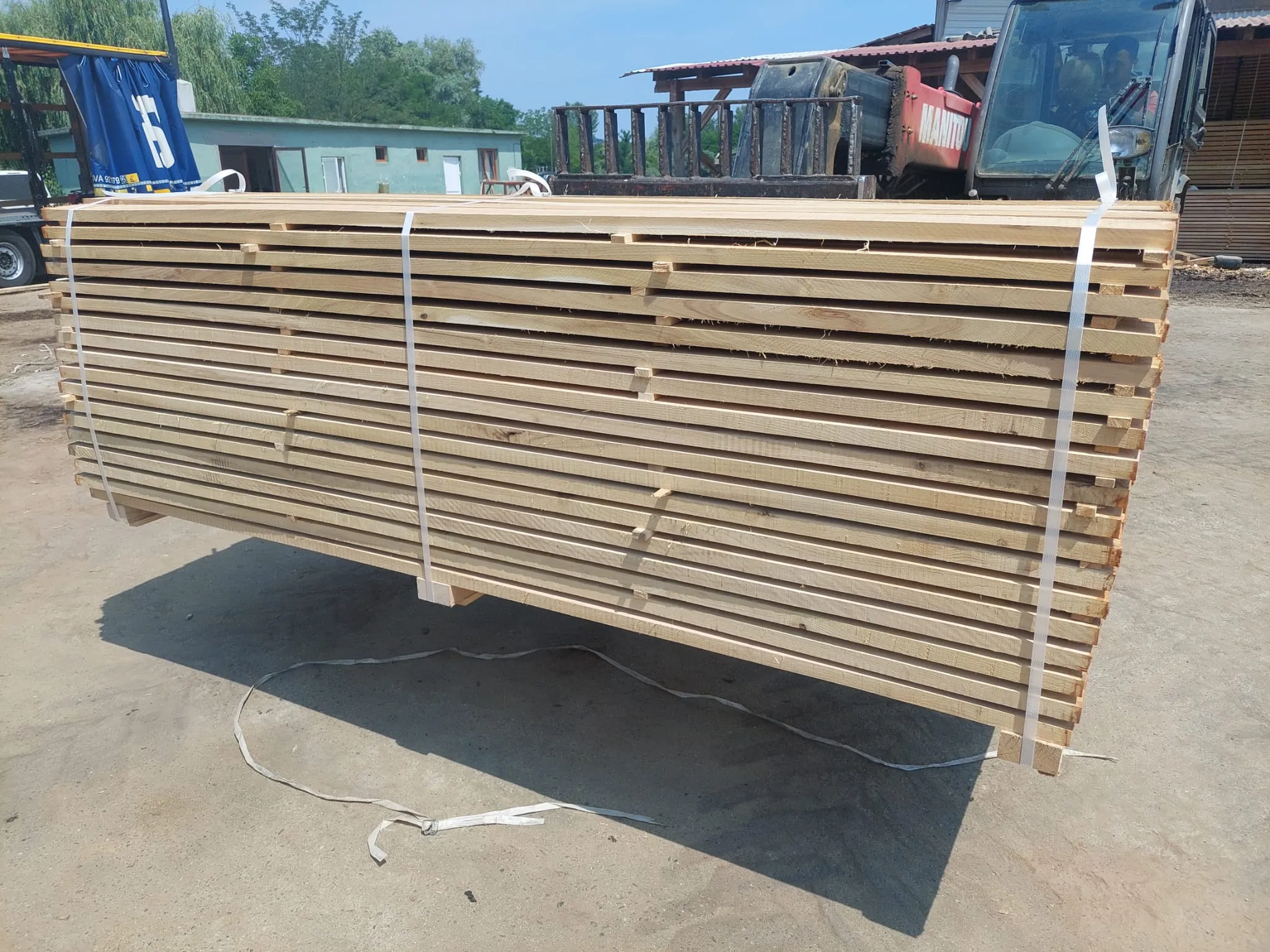 Robinia Sawn Timber Fixed Width 4