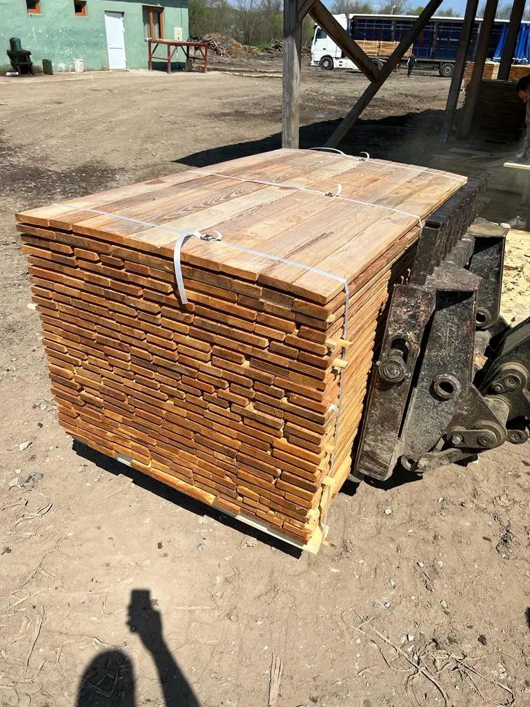 Robinia Sawn Timber Planed Falling Width 2