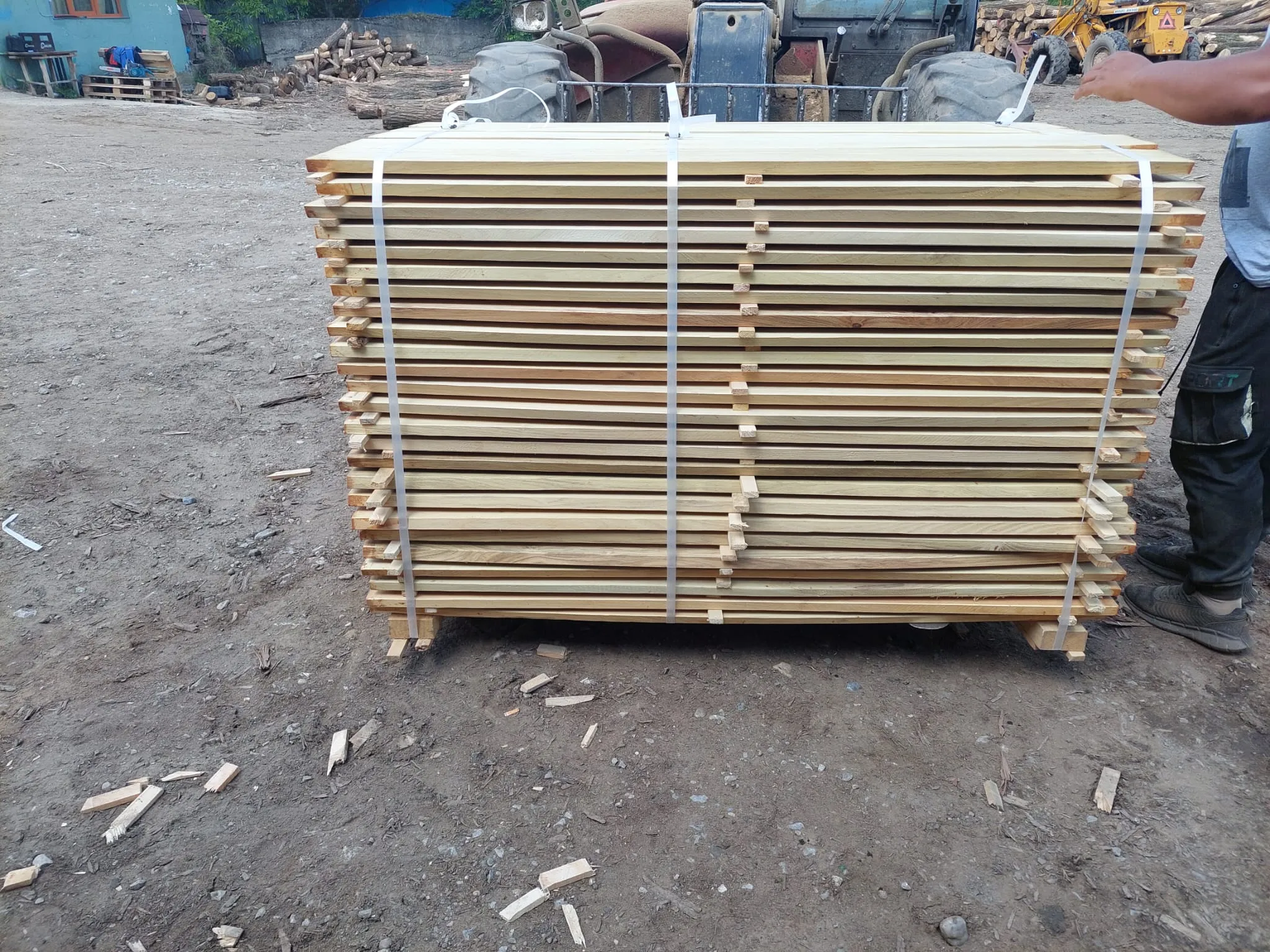 Robinia Sawn Timber Planed 1 Side Trimmed 2