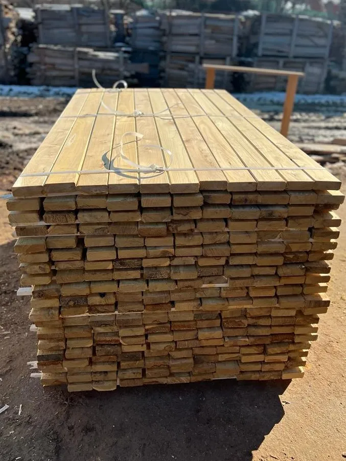 Robinia Sawn Timber Planed Fixed Width 1