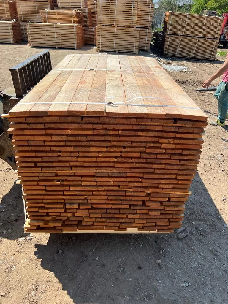 Robinia Sawn Timber Planed Falling Width 1