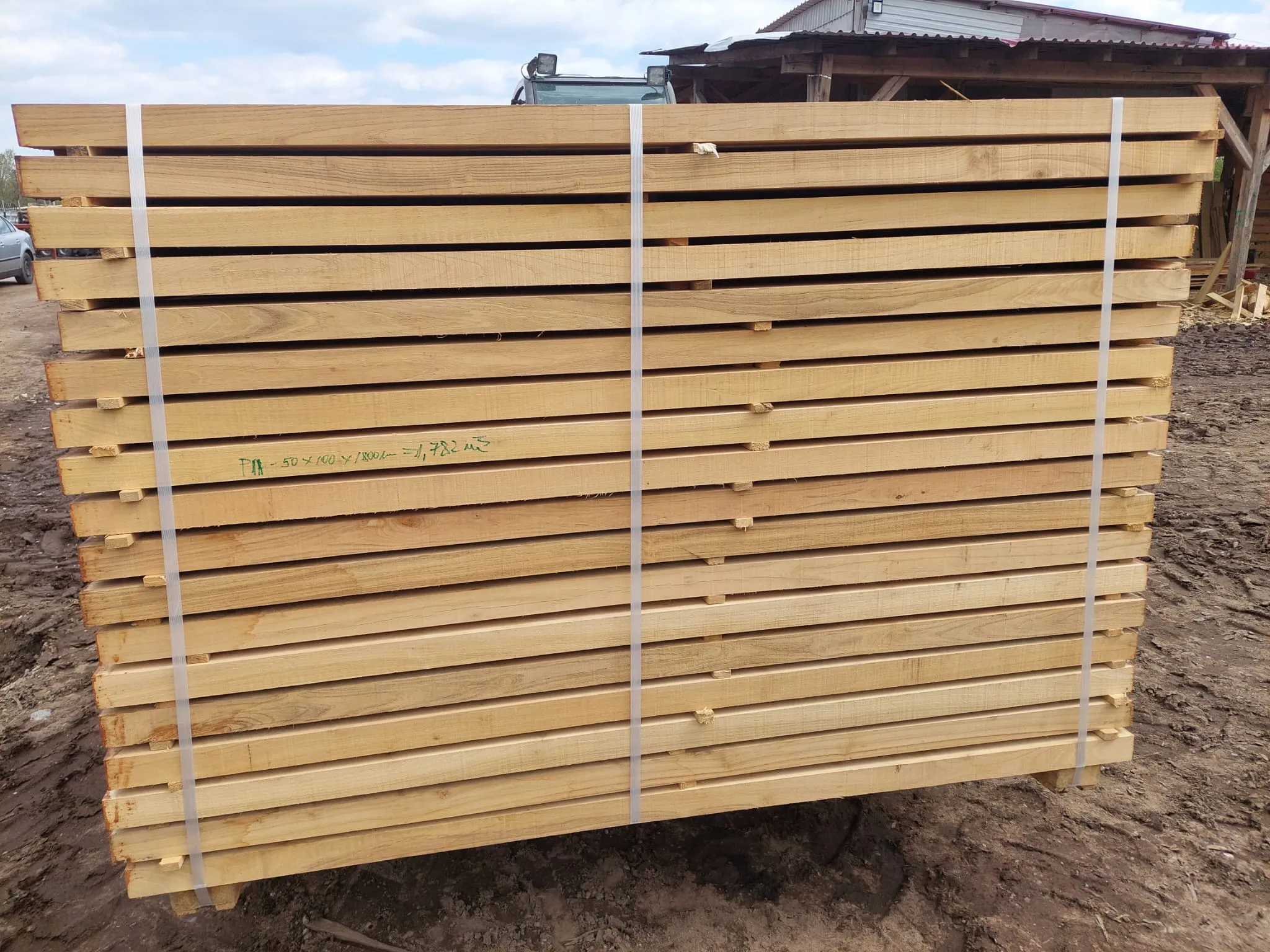 Robinia Squared Timber 4